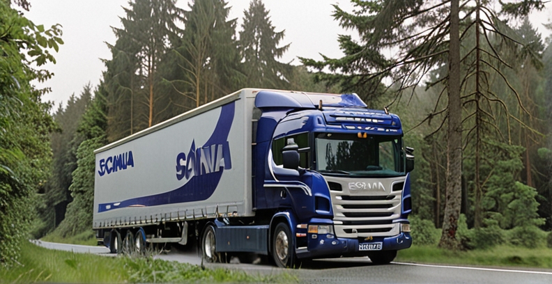 газовое оборудование грузовика Scania 